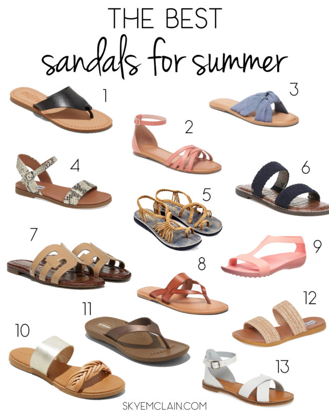 The Best Sandals for Summer | Skye McLain