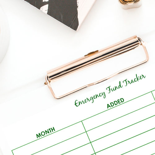 Free Printable Emergency Fund Tracker