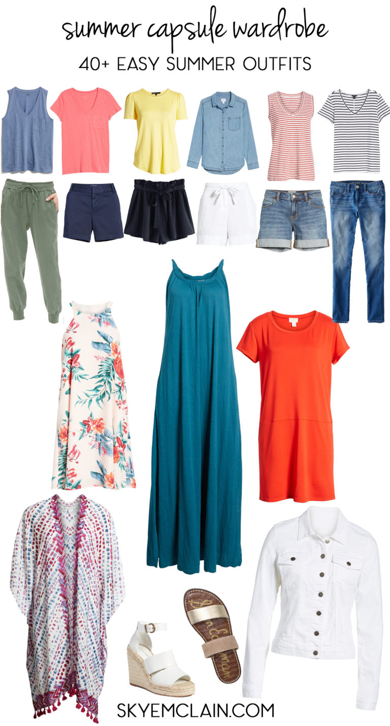 Summer Capsule Wardrobe | Skye McLain