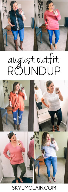 August Outfit Roundup | Skye McLain