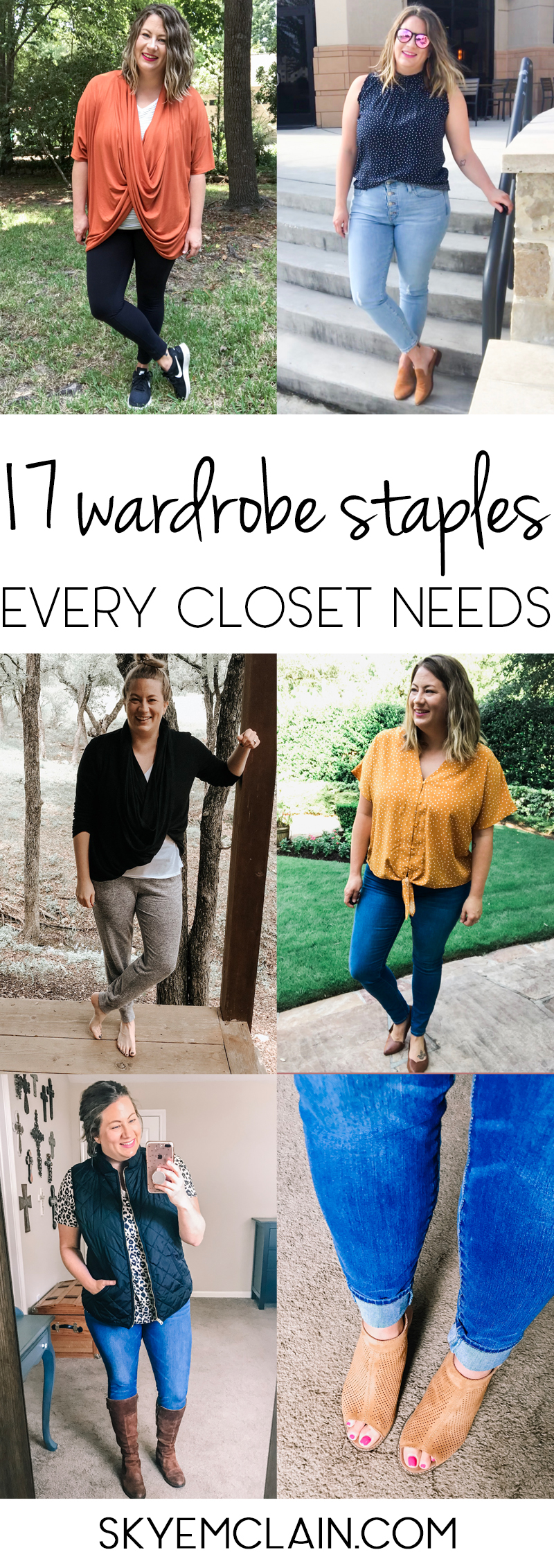 Seventeen Wardrobe Staples Every Closet Needs | Skye McLain